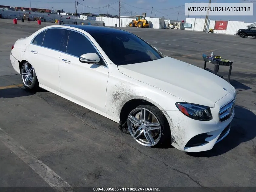 2017 Mercedes-Benz E 300 VIN: WDDZF4JB2HA133318 Lot: 40895835