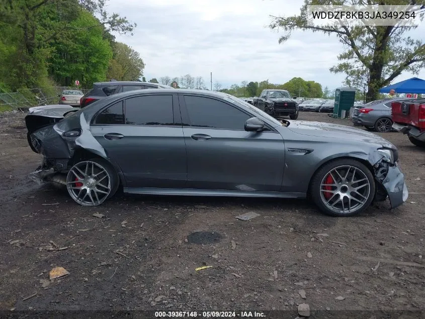 2018 Mercedes-Benz Amg E 63 S 4Matic VIN: WDDZF8KB3JA349254 Lot: 39367148