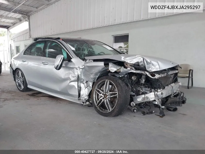 2018 Mercedes-Benz E 300 VIN: WDDZF4JBXJA295297 Lot: 40427727