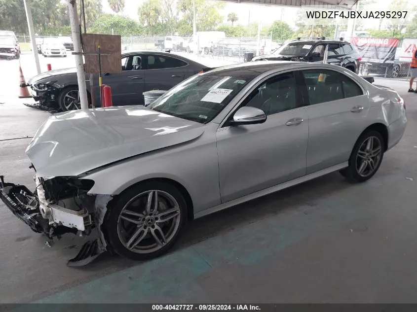 2018 Mercedes-Benz E 300 VIN: WDDZF4JBXJA295297 Lot: 40427727