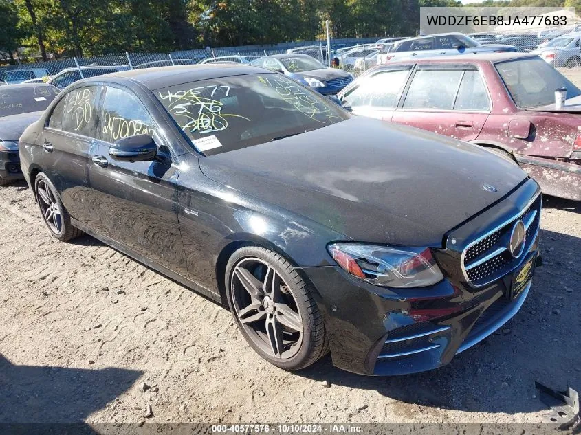 2018 Mercedes-Benz Amg E 43 4Matic VIN: WDDZF6EB8JA477683 Lot: 40577576