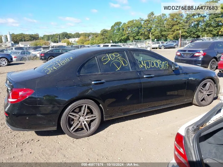 2018 Mercedes-Benz Amg E 43 4Matic VIN: WDDZF6EB8JA477683 Lot: 40577576