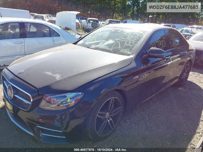 2018 Mercedes-Benz Amg E 43 4Matic VIN: WDDZF6EB8JA477683 Lot: 40577576