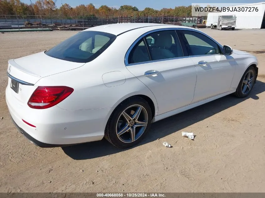 2018 Mercedes-Benz E 300 VIN: WDDZF4JB9JA307276 Lot: 40668058