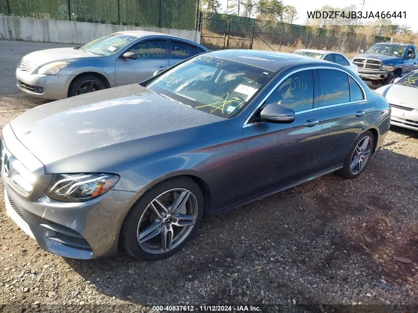 2018 Mercedes-Benz E 300 VIN: WDDZF4JB3JA466441 Lot: 40837612