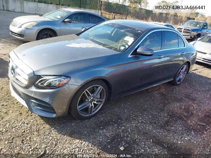 2018 Mercedes-Benz E 300 VIN: WDDZF4JB3JA466441 Lot: 40837612