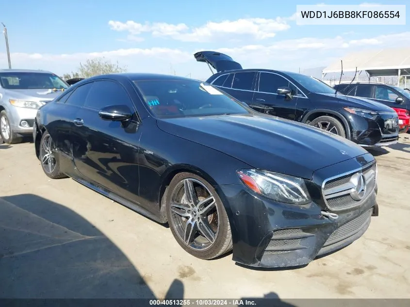 2019 Mercedes-Benz Amg E 53 4Matic VIN: WDD1J6BB8KF086554 Lot: 40513255