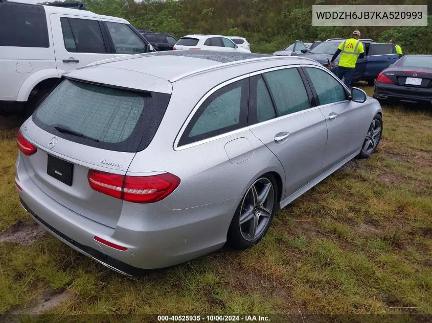 2019 Mercedes-Benz E 450 4Matic VIN: WDDZH6JB7KA520993 Lot: 40525935