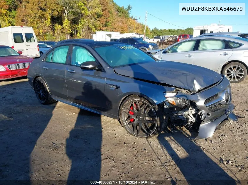 2019 Mercedes-Benz Amg E 63 S 4Matic VIN: WDDZF8KBXKA546679 Lot: 40560271