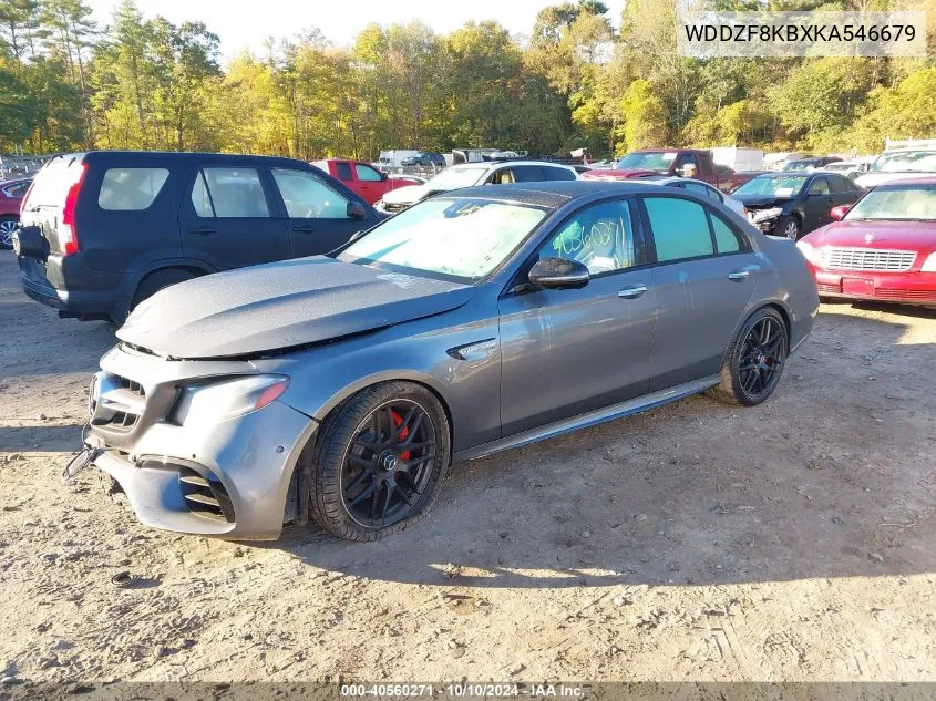 2019 Mercedes-Benz Amg E 63 S 4Matic VIN: WDDZF8KBXKA546679 Lot: 40560271