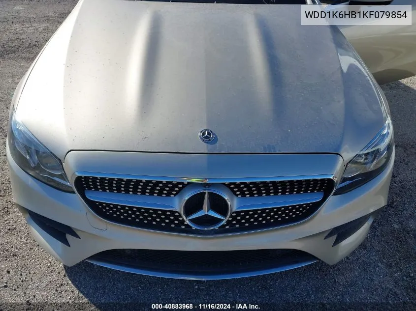 2019 Mercedes-Benz E 450 VIN: WDD1K6HB1KF079854 Lot: 40883968