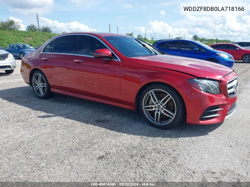 2020 Mercedes-Benz E 350 VIN: WDDZF8DB0LA718166 Lot: 40474365