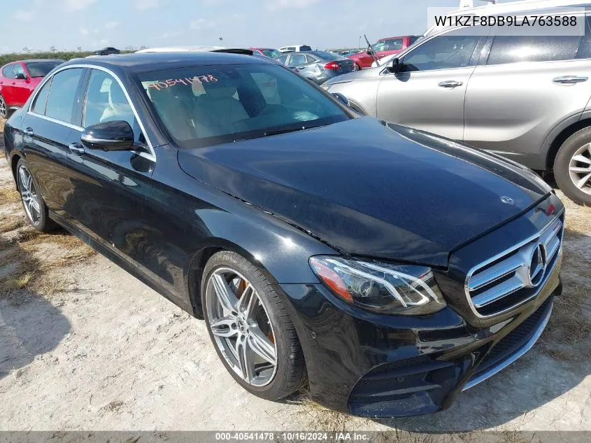 2020 Mercedes-Benz E 350 VIN: W1KZF8DB9LA763588 Lot: 40541478