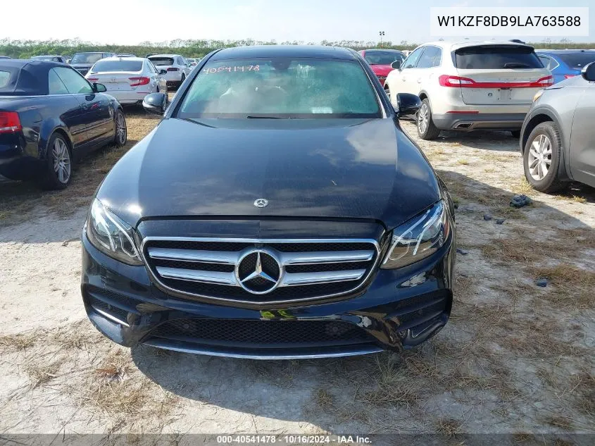 2020 Mercedes-Benz E 350 VIN: W1KZF8DB9LA763588 Lot: 40541478