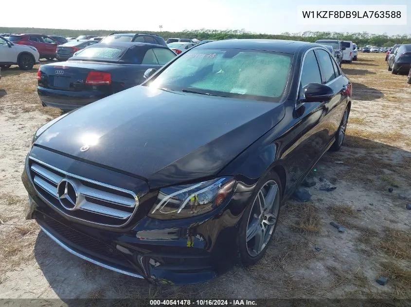 2020 Mercedes-Benz E 350 VIN: W1KZF8DB9LA763588 Lot: 40541478