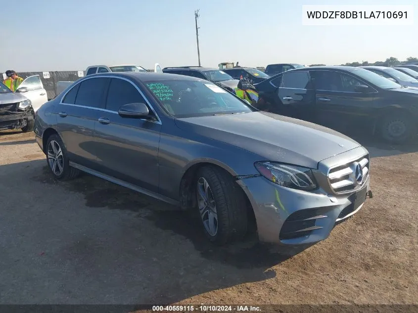 2020 Mercedes-Benz E 350 VIN: WDDZF8DB1LA710691 Lot: 40559115