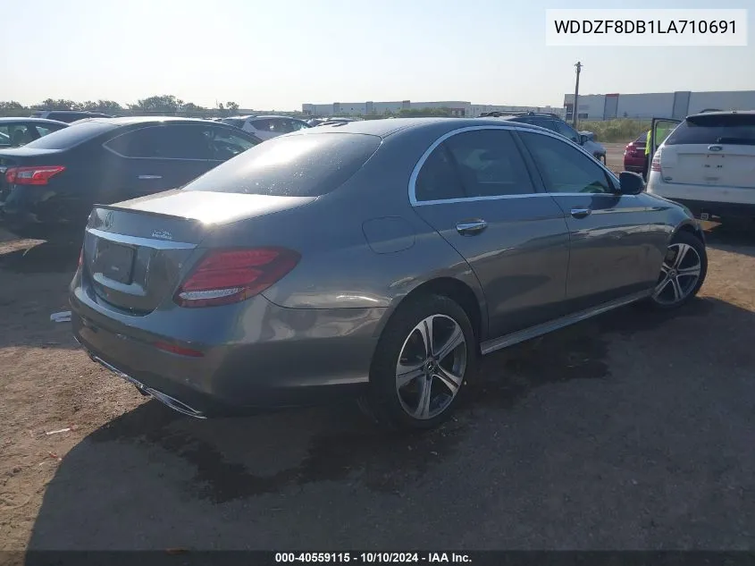 2020 Mercedes-Benz E 350 VIN: WDDZF8DB1LA710691 Lot: 40559115