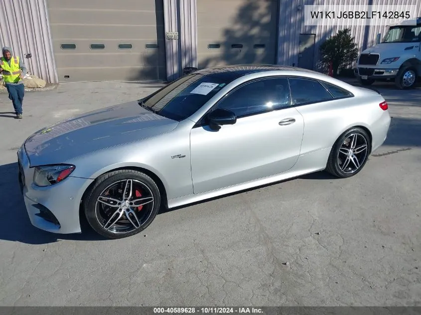 2020 Mercedes-Benz Amg E 53 4Matic VIN: W1K1J6BB2LF142845 Lot: 40589628