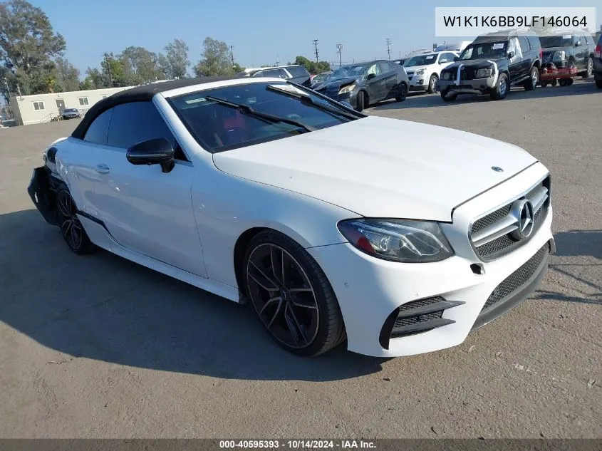 2020 Mercedes-Benz Amg E 53 4Matic VIN: W1K1K6BB9LF146064 Lot: 40595393