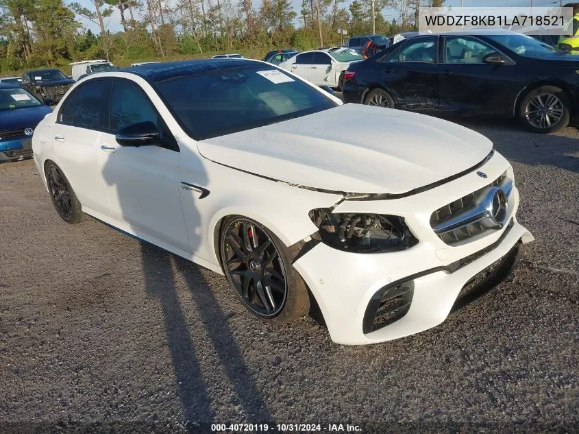 2020 Mercedes-Benz Amg E 63 S 4Matic VIN: WDDZF8KB1LA718521 Lot: 40720119