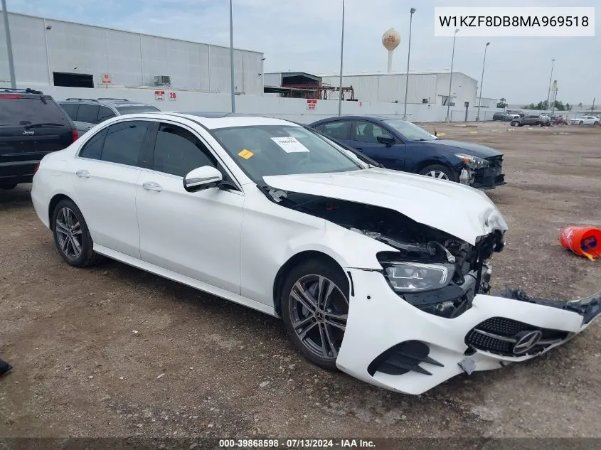 2021 Mercedes-Benz E 350 VIN: W1KZF8DB8MA969518 Lot: 39868598