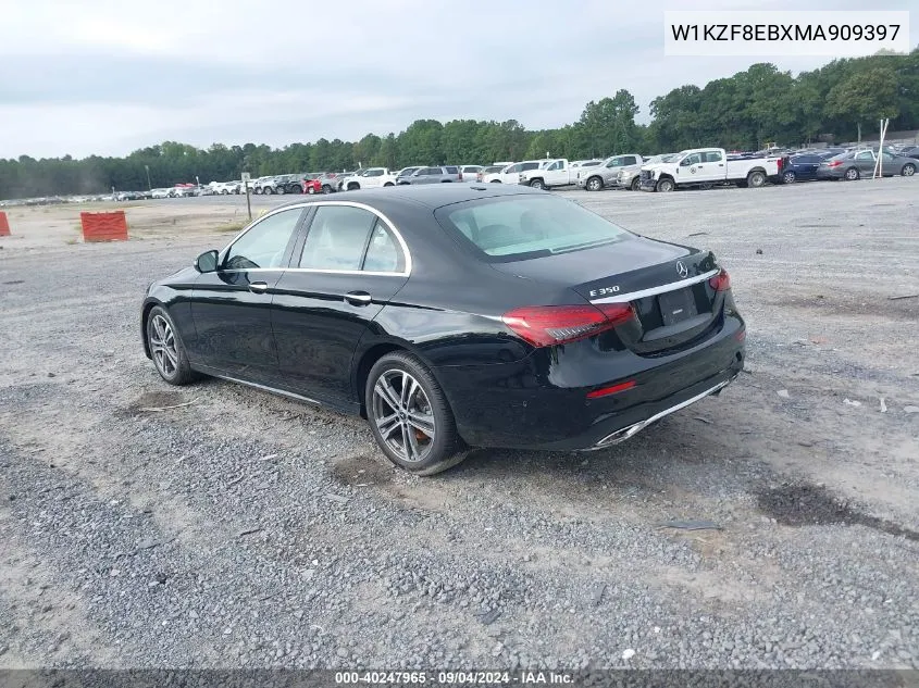 2021 Mercedes-Benz E 350 4Matic VIN: W1KZF8EBXMA909397 Lot: 40247965