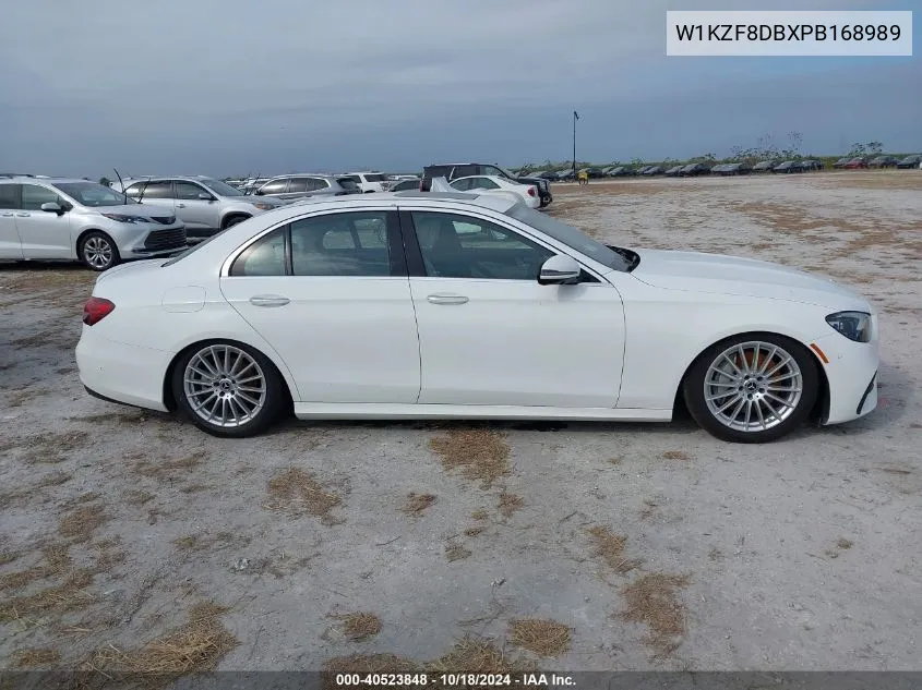 2023 Mercedes-Benz E 350 VIN: W1KZF8DBXPB168989 Lot: 40523848