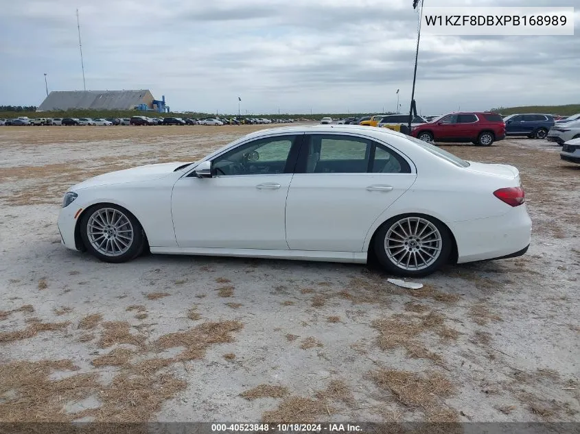 2023 Mercedes-Benz E 350 VIN: W1KZF8DBXPB168989 Lot: 40523848