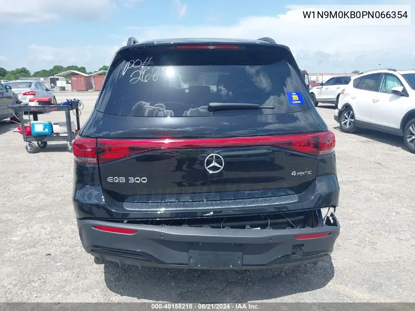 2023 Mercedes-Benz Eqb 300 Suv 300 4Matic VIN: W1N9M0KB0PN066354 Lot: 40158218