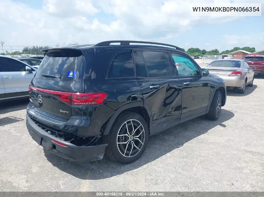 2023 Mercedes-Benz Eqb 300 Suv 300 4Matic VIN: W1N9M0KB0PN066354 Lot: 40158218