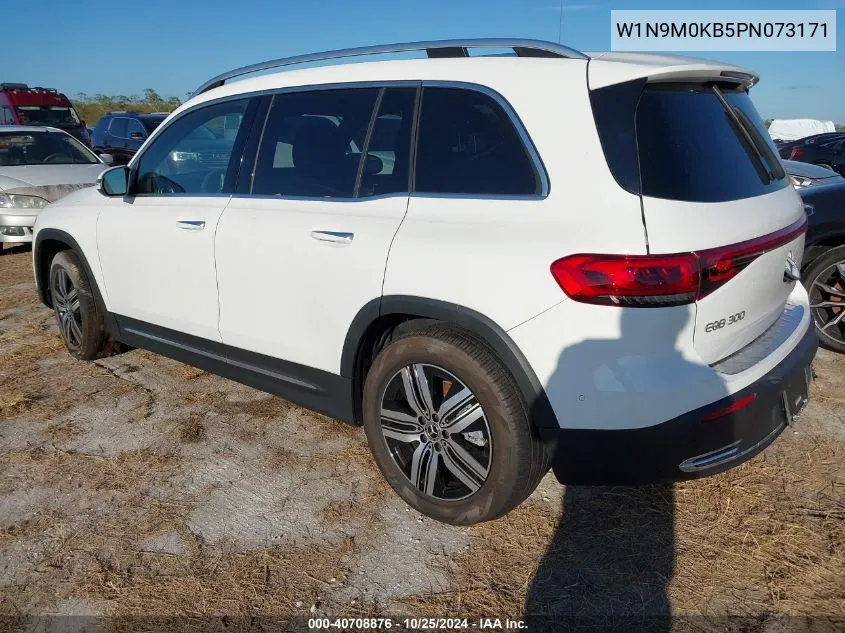 2023 Mercedes-Benz Eqb 300 Suv 4Matic VIN: W1N9M0KB5PN073171 Lot: 40708876