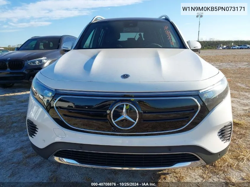 2023 Mercedes-Benz Eqb 300 Suv 4Matic VIN: W1N9M0KB5PN073171 Lot: 40708876