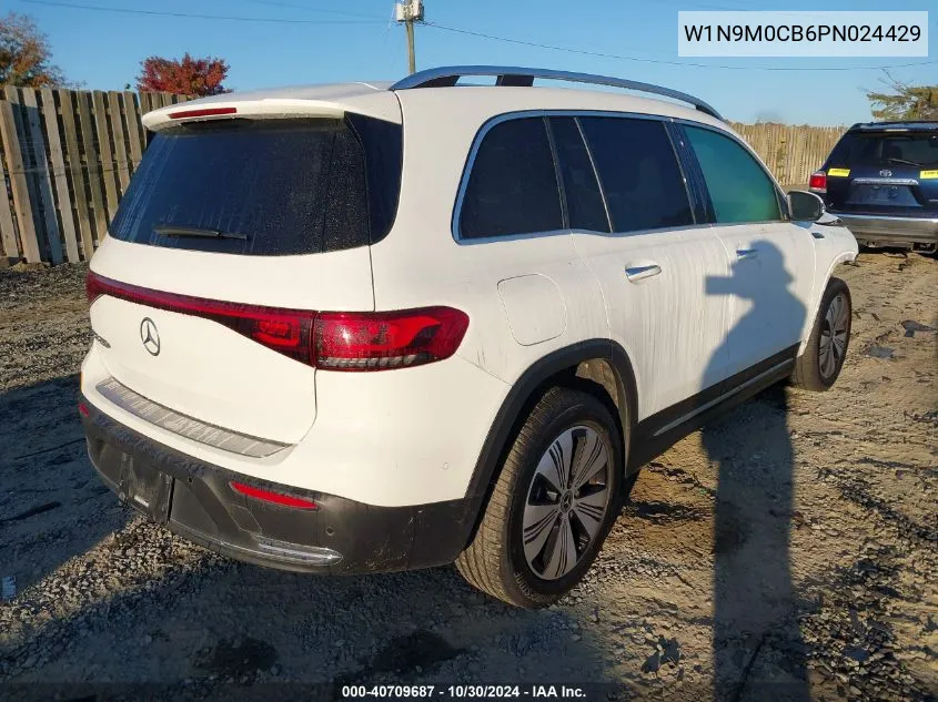 2023 Mercedes-Benz Eqb 250 Suv VIN: W1N9M0CB6PN024429 Lot: 40709687