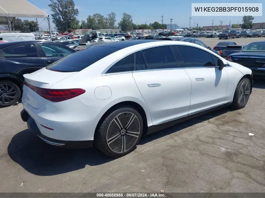 2023 Mercedes-Benz Eqe 350 VIN: W1KEG2BB3PF015908 Lot: 40058985