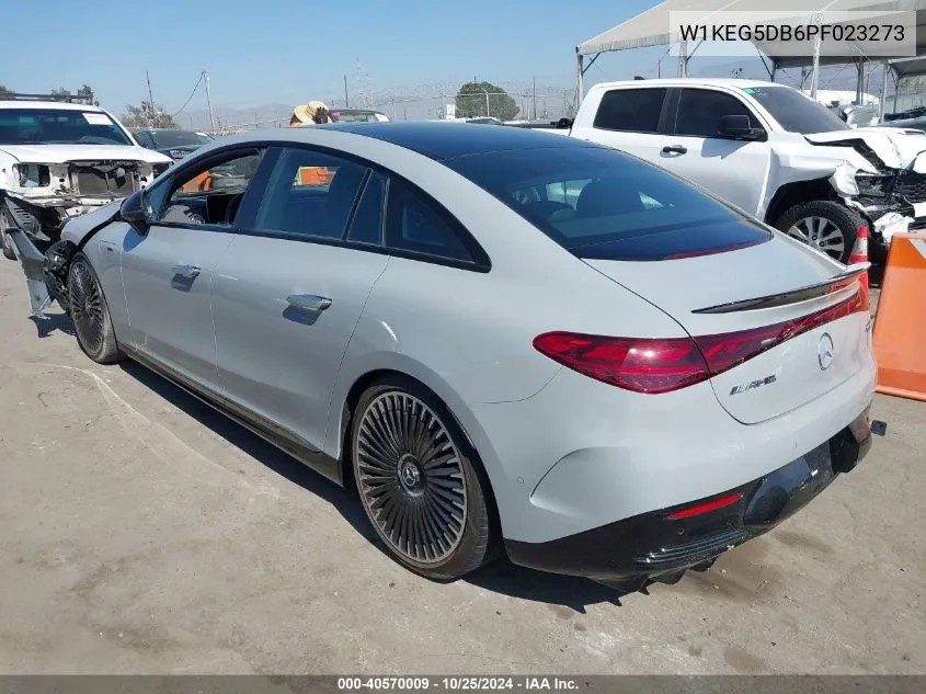 2023 Mercedes-Benz Amg Eqe 4Matic VIN: W1KEG5DB6PF023273 Lot: 40570009