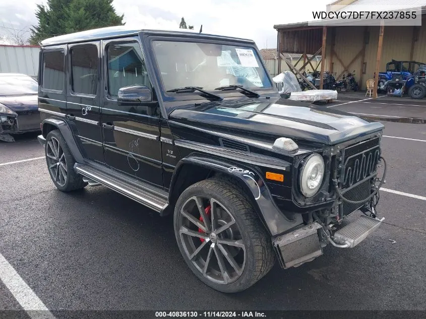 2015 Mercedes-Benz G 63 Amg 4Matic VIN: WDCYC7DF7FX237855 Lot: 40836130