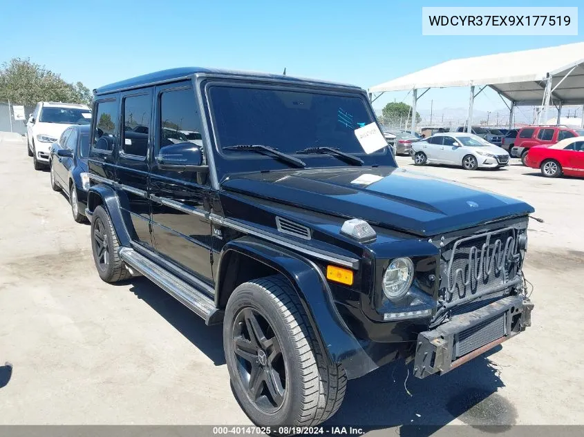 2009 Mercedes-Benz G 550 4Matic VIN: WDCYR37EX9X177519 Lot: 40147025