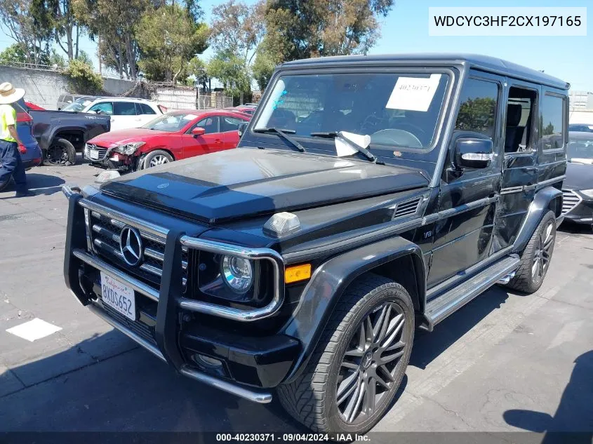 2012 Mercedes-Benz G 550 4Matic VIN: WDCYC3HF2CX197165 Lot: 40230371