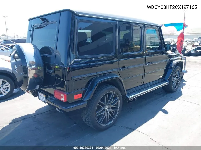 2012 Mercedes-Benz G 550 4Matic VIN: WDCYC3HF2CX197165 Lot: 40230371