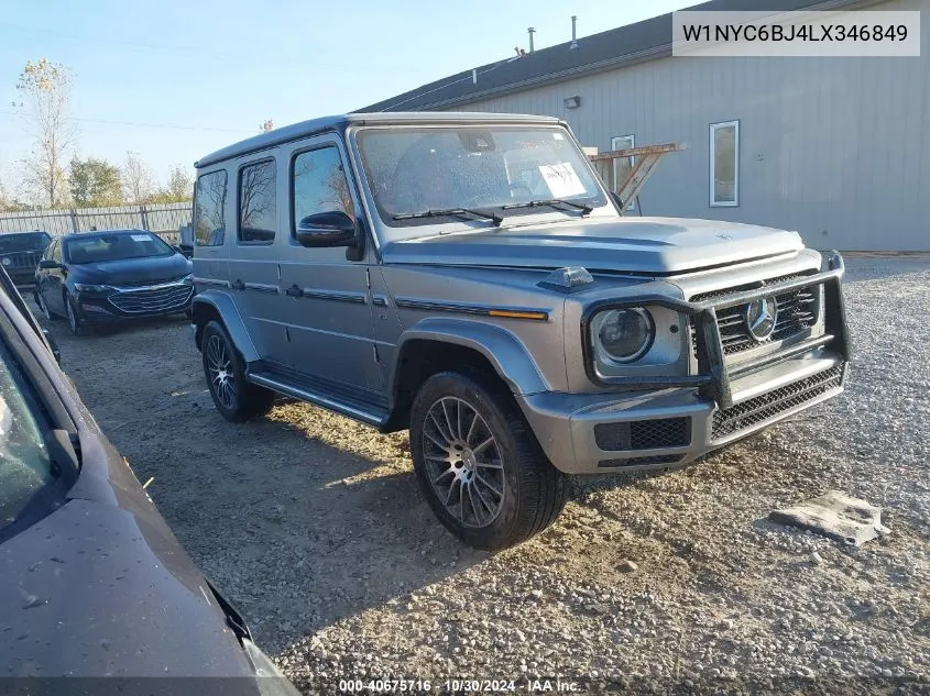 2020 Mercedes-Benz G 550 4Matic VIN: W1NYC6BJ4LX346849 Lot: 40675716