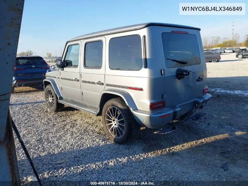 2020 Mercedes-Benz G 550 4Matic VIN: W1NYC6BJ4LX346849 Lot: 40675716