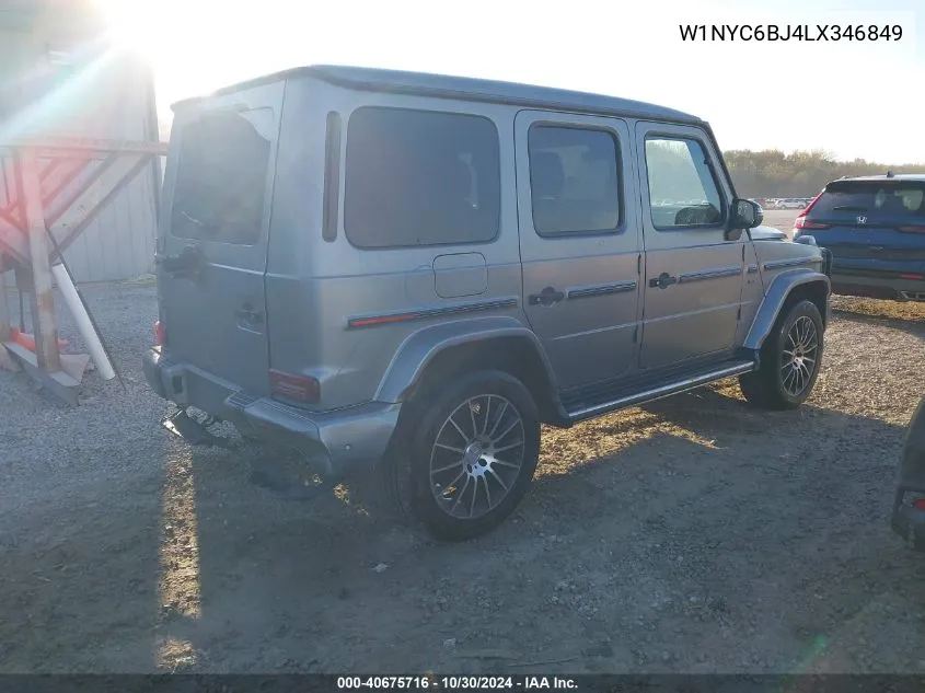 2020 Mercedes-Benz G 550 4Matic VIN: W1NYC6BJ4LX346849 Lot: 40675716