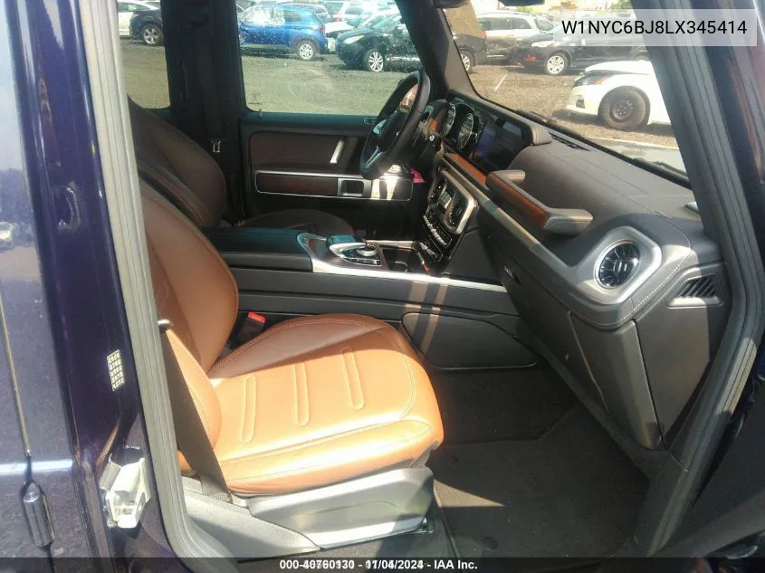 2020 Mercedes-Benz G 550 4Matic VIN: W1NYC6BJ8LX345414 Lot: 40760130