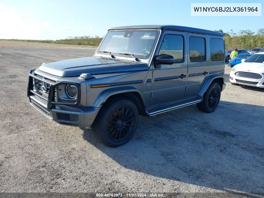 2020 Mercedes-Benz G 550 4Matic VIN: W1NYC6BJ2LX361964 Lot: 40763973