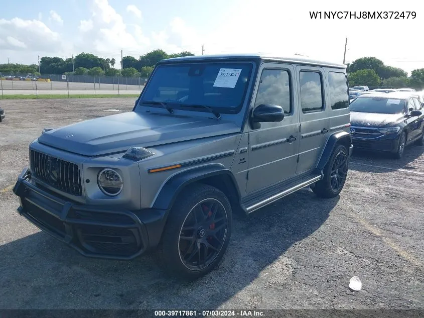 2021 Mercedes-Benz Amg G 63 4Matic VIN: W1NYC7HJ8MX372479 Lot: 39717861