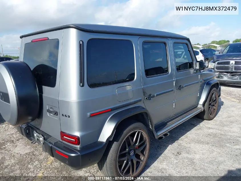 2021 Mercedes-Benz Amg G 63 4Matic VIN: W1NYC7HJ8MX372479 Lot: 39717861