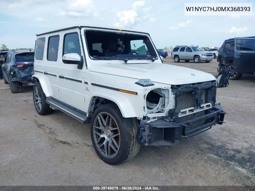 W1NYC7HJ0MX368393 2021 Mercedes-Benz Amg G 63 4Matic