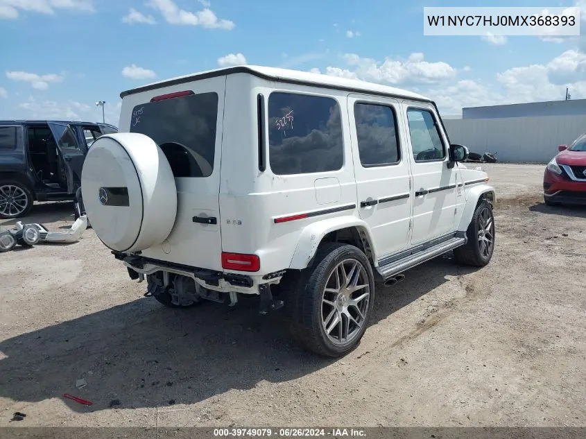 W1NYC7HJ0MX368393 2021 Mercedes-Benz Amg G 63 4Matic