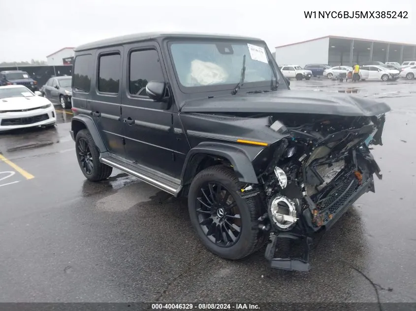 2021 Mercedes-Benz G 550 Suv VIN: W1NYC6BJ5MX385242 Lot: 40046329