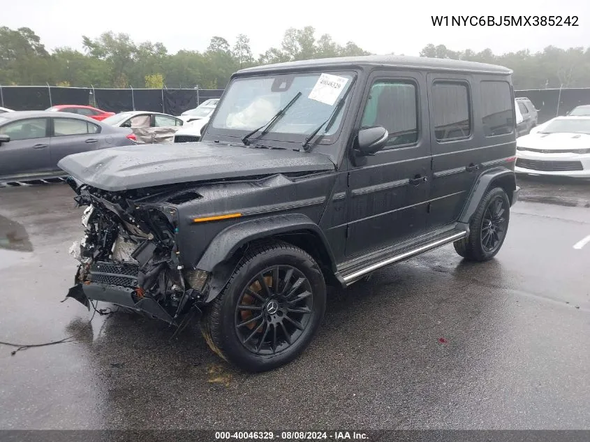 2021 Mercedes-Benz G 550 Suv VIN: W1NYC6BJ5MX385242 Lot: 40046329